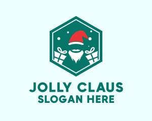 Santa - Christmas Santa Claus logo design