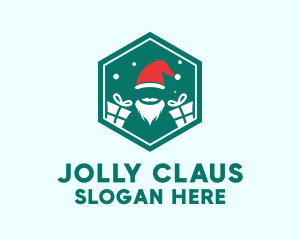 Christmas Santa Claus  logo design