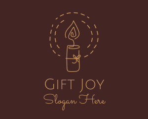 Candle Light Gift logo design