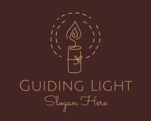 Candle Light Gift logo design