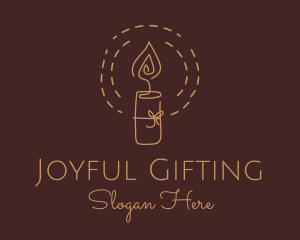 Gift - Candle Light Gift logo design