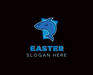 Shark Gaming Fish Logo
