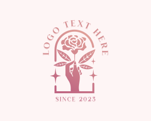 Yogi - Rose Flower Boutique logo design