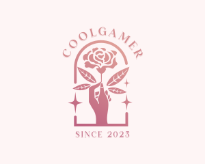 Rose Flower Boutique Logo