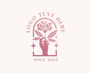 Rose Flower Boutique Logo