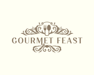 Gourmet Fine Dining logo design