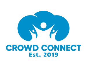 Crowd - Blue Cloud Group logo design