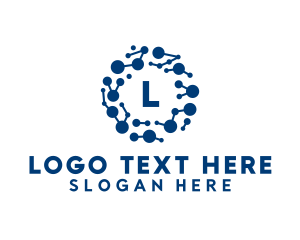 Transmission - Blue Generic Letter logo design