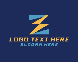 Electrical - Lightning Energy Bolt logo design
