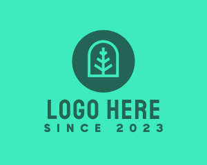 Arborist - Simple Green Tree logo design