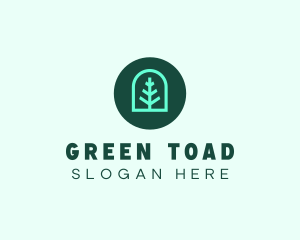 Simple Green Tree logo design