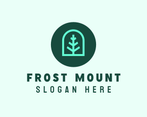 Simple Green Tree logo design