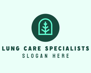 Simple Green Tree logo design