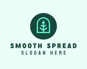 Simple Green Tree logo design