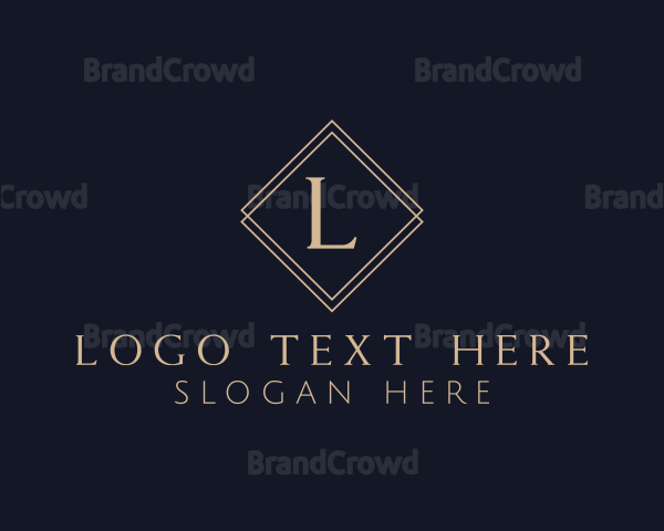 Elegant Diamond Business Logo