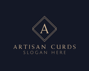 Elegant Diamond Business logo design