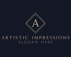 Elegant Diamond Business logo design