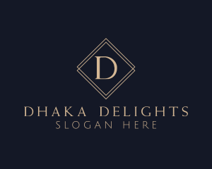 Elegant Diamond Business logo design