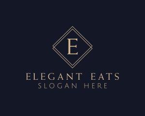 Elegant Diamond Business logo design