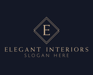 Elegant Diamond Business logo design