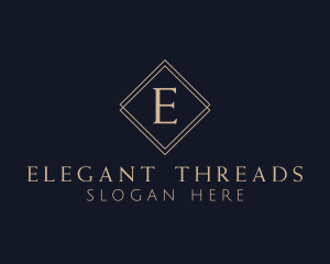 Elegant Diamond Business logo design