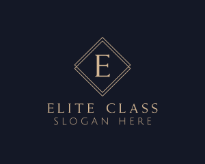 First Class - Elegant Diamond Business logo design