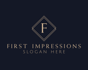 Elegant Diamond Business logo design