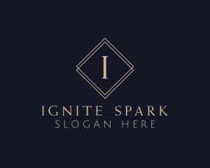 Elegant Diamond Business logo design