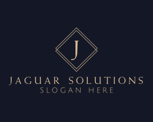 Elegant Diamond Business logo design