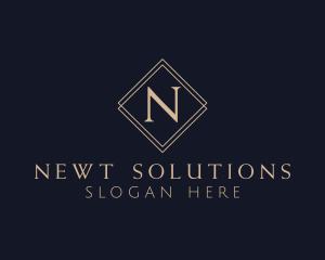 Elegant Diamond Business logo design