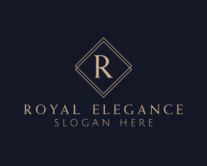 Elegant Diamond Business logo design