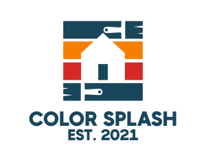 Painting - Painting House Renovation logo design