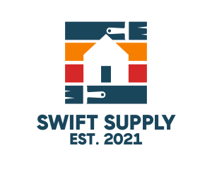 Supply - Painting House Renovation logo design