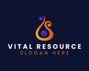 Leader Human Resources logo design