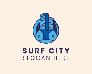 Residential City Realty logo design