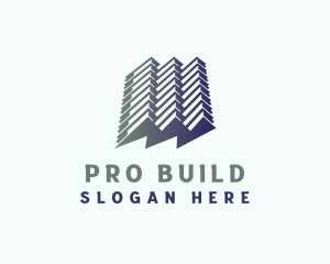 Residential Building Property logo design