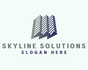 Residential Building Property logo design