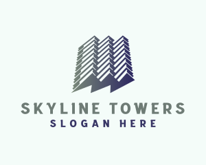 Residential Building Property logo design