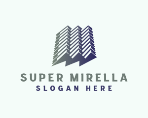 Skyscraper - Residential Building Property logo design