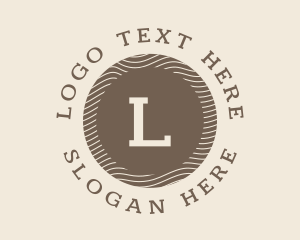 Print - Vintage Printing Lettermark logo design