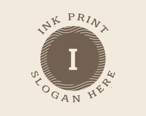 Print - Minimalist Printing Company logo design