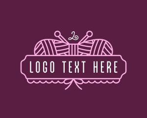 Yarn - Yarn Embroidery Crochet logo design