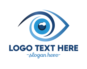 Cam - Ophthalmology Eye Lens logo design