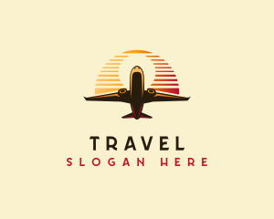 Airplane Aeronautics Travel logo design
