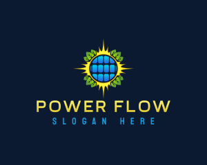 Natural Solar Power logo design