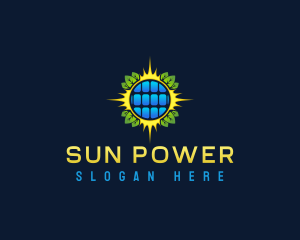 Natural Solar Power logo design