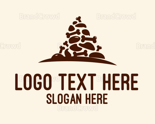 Brown Bone Pyramid Logo