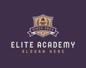 Academy - University Academy Shield logo design
