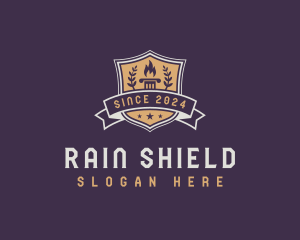 University Academy Shield logo design