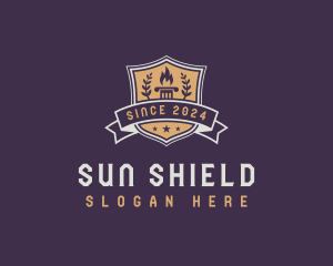 University Academy Shield logo design